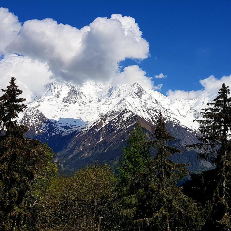 Appartement Saint Gervais Les Bains Vue Imprenable Mont Blanc Zewnętrze zdjęcie