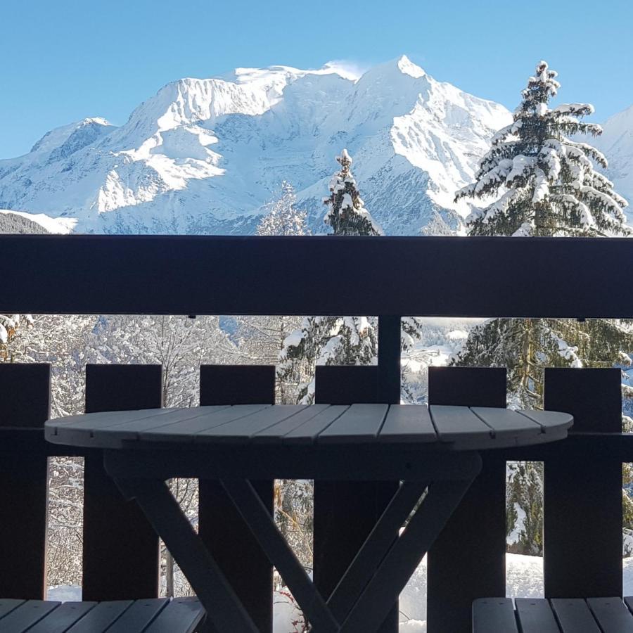 Appartement Saint Gervais Les Bains Vue Imprenable Mont Blanc Zewnętrze zdjęcie